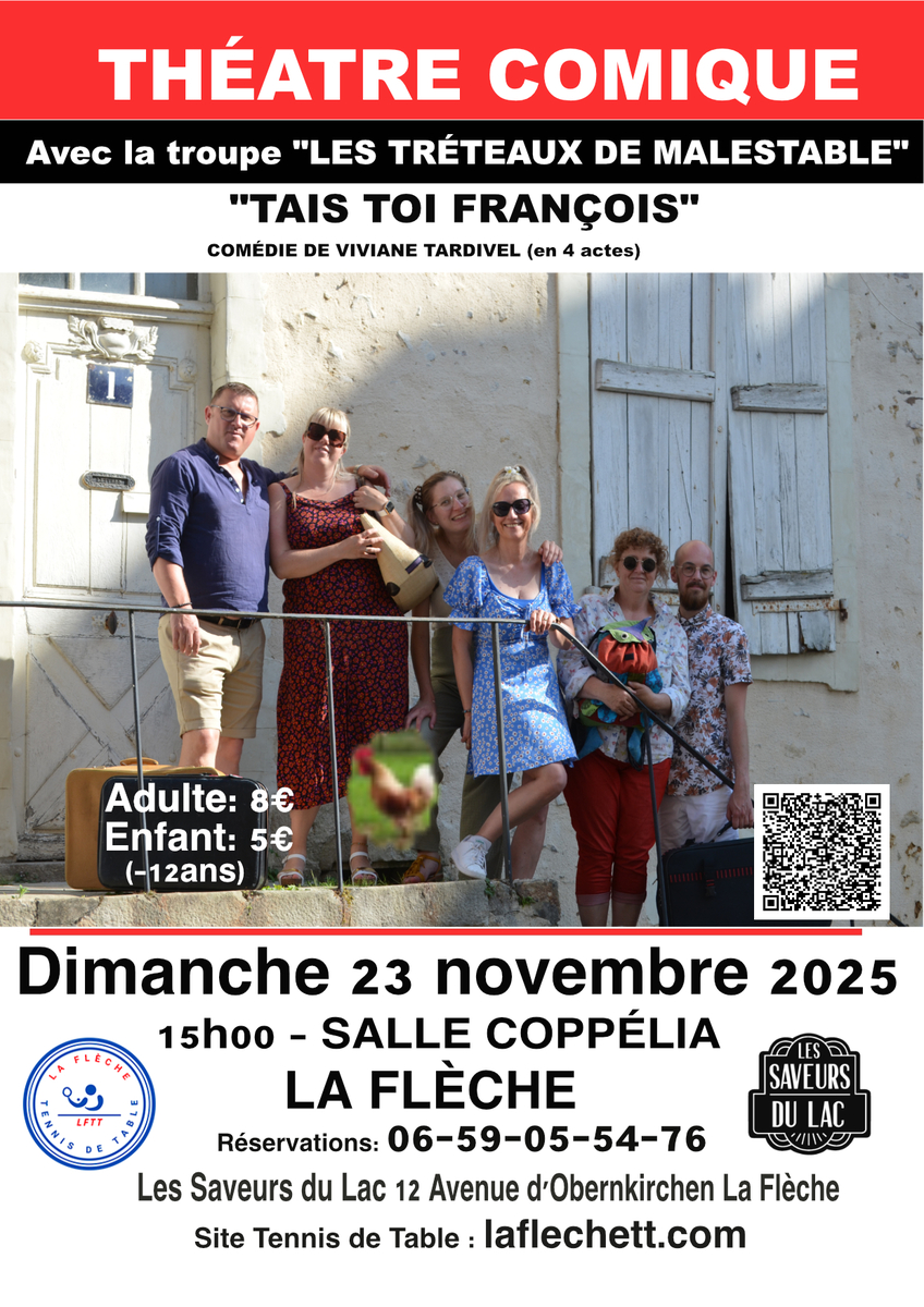 Théatre : Tais toi François