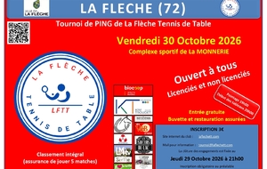 Tournoi loisirs Octobre 2026